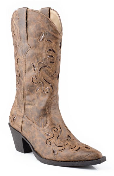 Roper Brown Ladies Boots Style 09-021-1556-0768 Ladies Boots from Roper