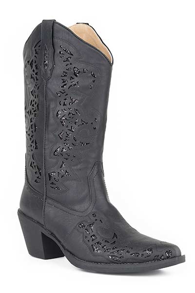 Roper Black Ladies Boots Style 09-021-1556-0772