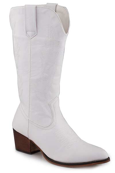 Roper Brown Ladies White Boots Style 09-021-1556-3133 Ladies Boots from Roper