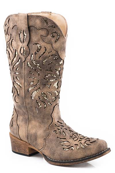 Roper Ladies Snip Toe Boot Style 09-021-1566-2851 Ladies Boots from Roper
