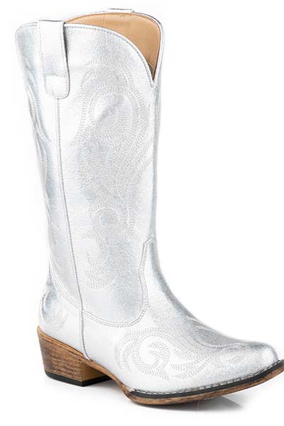 Roper Ladies Riley Metallic Snip Toe Boots Style 09-021-1566-3245 Ladies Boots from Roper