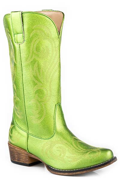 Roper Ladies Riley Metallic Snip Toe Boots Style 09-021-1566-3246 Ladies Boots from Roper