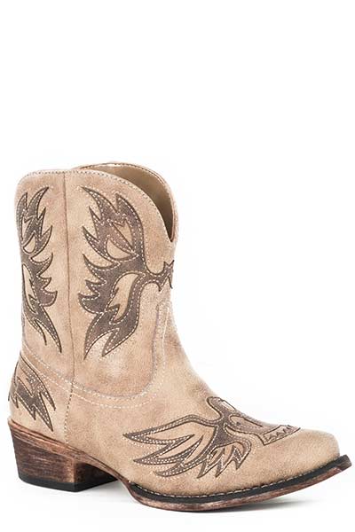 Roper Ladies Amelia Shortie Boots Style 09-021-1567-2428 Ladies Boots from Roper