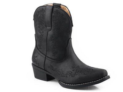 Roper Ladies Riley Scroll Shortie Boots Style 09-021-1567-2862 Ladies Boots from Roper