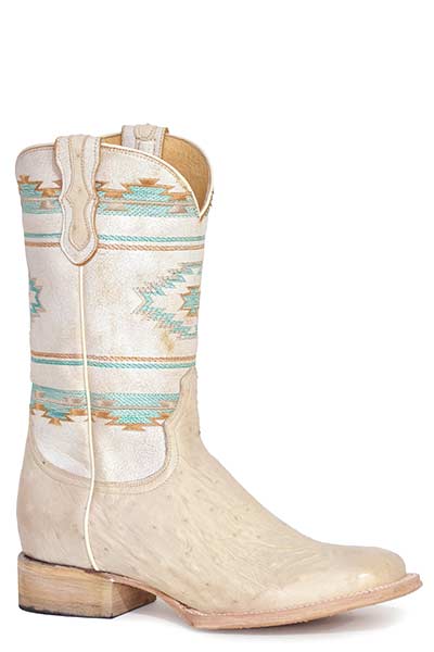 ROPER LADIES OPAL OSTRICH BOOTS STYLE 09-021-6500-8537 Ladies Boots from Roper