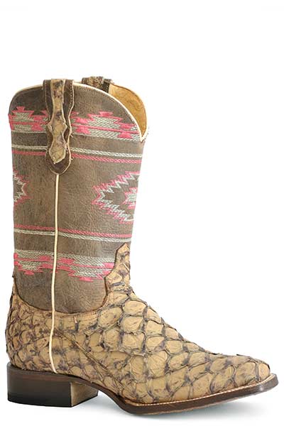 ROPER LADIES BIG FISH AZTEC BOOTS STYLE 09-021-6500-8543 Ladies Boots from Roper