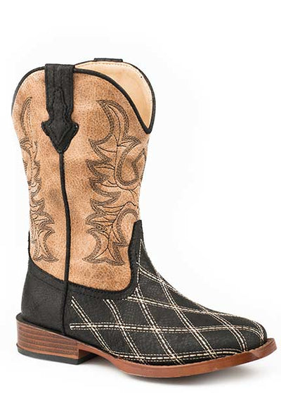 Roper Cross Cut Youth Boys Boots Style 09-119-1900-2482- Premium Boys Boots from Roper Shop now at HAYLOFT WESTERN WEARfor Cowboy Boots, Cowboy Hats and Western Apparel