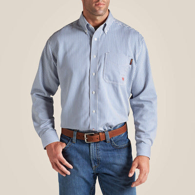 Ariat Mens FR Basic Work Shirt Style 10012250 Mens Shirts from Ariat