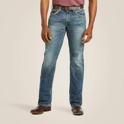 Ariat Mens M5 Slim Gambler Stackable Straight Leg Jean Style 10012703- Premium Mens Jeans from Ariat Shop now at HAYLOFT WESTERN WEARfor Cowboy Boots, Cowboy Hats and Western Apparel