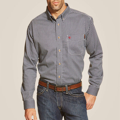 Ariat Mens FR Basic Work Shirt Style 10013513 Mens Shirts from Ariat
