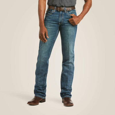 Ariat Mens M5 Slim Boundary Stackable Straight Leg Jean Style 10014010- Premium Mens Jeans from Ariat Shop now at HAYLOFT WESTERN WEARfor Cowboy Boots, Cowboy Hats and Western Apparel