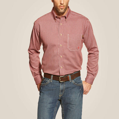 Ariat Mens FR Bell Work Shirt Style 10015945 Mens Shirts from Ariat