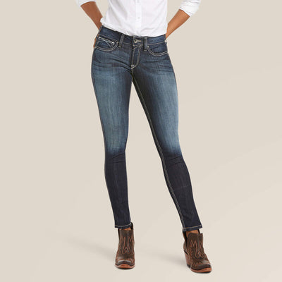 Ariat Ladies R.E.A.L. Mid Rise Stretch Outseam Ella Skinny Jean Style 10018357 Ladies Jeans from Ariat