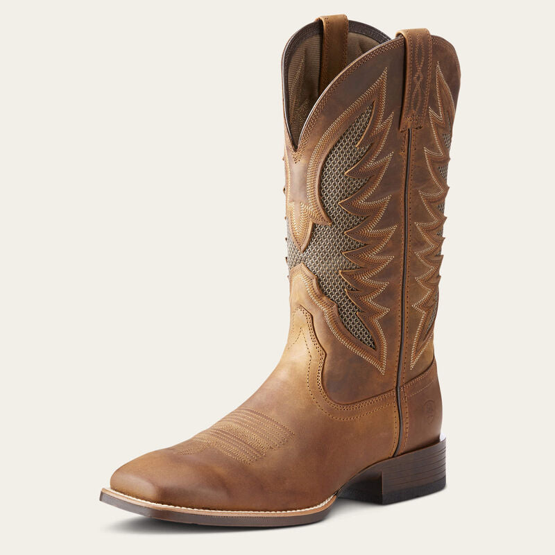 Ariat Mens VentTEK Quickdraw Square Toe Boots Style 10023129