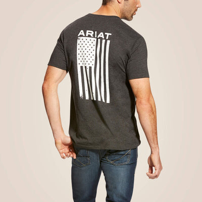 Ariat Mens Freedom T-Shirt Style 10025209- Premium Mens Shirts from Ariat Shop now at HAYLOFT WESTERN WEARfor Cowboy Boots, Cowboy Hats and Western Apparel