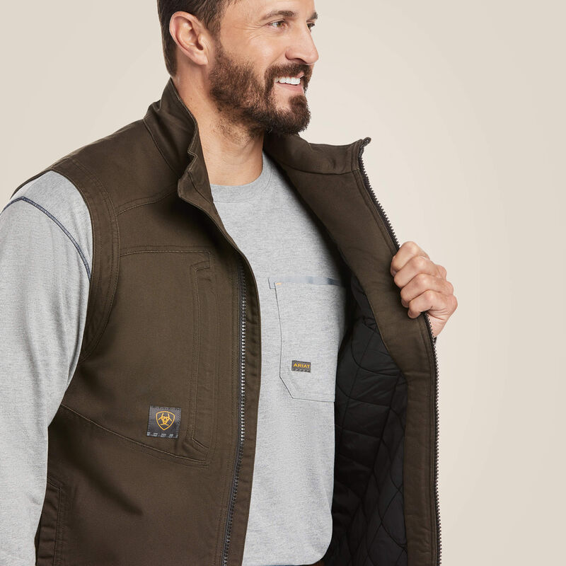 Gilet Matelassé Ariat Vert Olive - Petit, Imprimé Chasse Au Renard, Poches, équestre