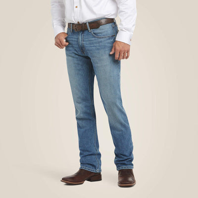 Ariat Mens M4 Low Rise Stretch Legacy Stackable Straight Leg Jean Style 10029009- Premium Mens Jeans from Ariat Shop now at HAYLOFT WESTERN WEARfor Cowboy Boots, Cowboy Hats and Western Apparel