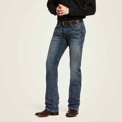 Ariat Mens M5 Slim Stretch Adkins Stackable Straight Leg Jean Style 10030275- Premium Mens Jeans from Ariat Shop now at HAYLOFT WESTERN WEARfor Cowboy Boots, Cowboy Hats and Western Apparel