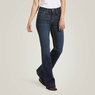 Ariat Ladies Slim Trouser Ella Wide Leg Style 10032550 Ladies Jeans from Ariat