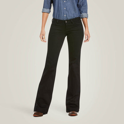 Ariat Ladies Trouser Mid Rise Forever Wide Leg Pant Style 10033566 Ladies Jeans from Ariat