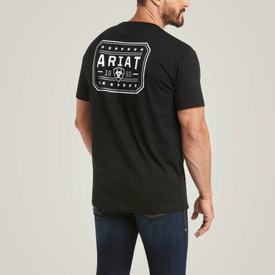 Ariat Mens 93 Liberty T-Shirt Style 10035630- Premium Mens Shirts from Ariat Shop now at HAYLOFT WESTERN WEARfor Cowboy Boots, Cowboy Hats and Western Apparel