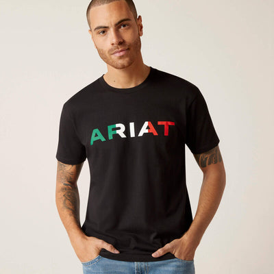 Ariat Mens Viva Mexico T-Shirt Style 10036630- Premium Mens Shirts from Ariat Shop now at HAYLOFT WESTERN WEARfor Cowboy Boots, Cowboy Hats and Western Apparel