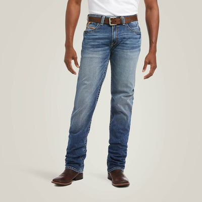 Ariat Mens M4 Low Rise Stretch Longspur Stackable Straight Leg Jean Style 10036879 Mens Jeans from Ariat