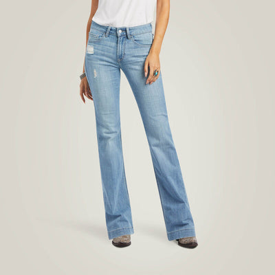 Ariat Ladies Slim Trouser Aisha Wide Leg Jean Style 10040504 Ladies Jeans from Ariat