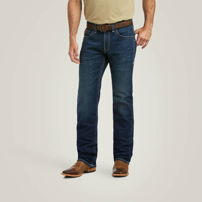 Ariat Mens M5 Straight Stretch Remming Stackable Straight Leg Jean Style 10040746- Premium Mens Jeans from Ariat Shop now at HAYLOFT WESTERN WEARfor Cowboy Boots, Cowboy Hats and Western Apparel