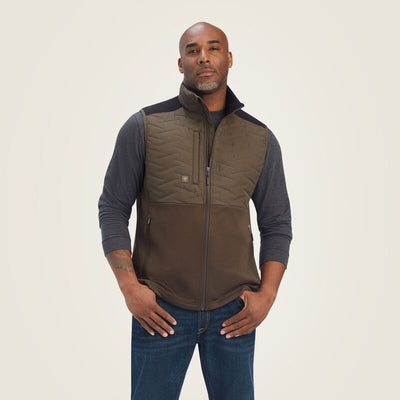 Ariat Mens Rebar Cloud 9 Insulated Vest Style 10041504 Mens Outerwear from Ariat