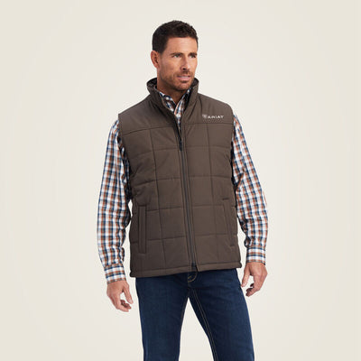 Ariat Crius Insulated Vest Style 10041518- Premium Mens Outerwear from Ariat Shop now at HAYLOFT WESTERN WEARfor Cowboy Boots, Cowboy Hats and Western Apparel