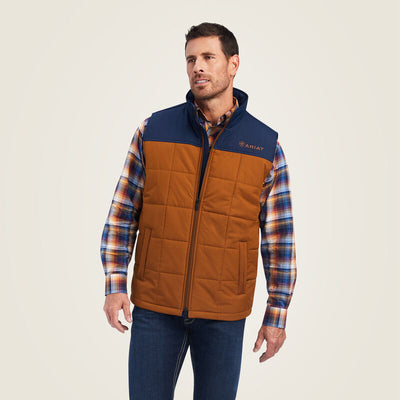 Ariat Crius Insulated Vest Style 10041524 Mens Outerwear from Ariat