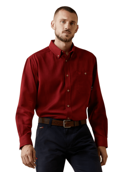 Ariat Mens FR Air Inherent Work Shirt Style 10043084 Mens Shirts from Ariat