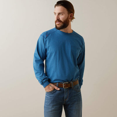 Ariat Mens FR Air Crew Long Sleeve T-Shirt Style 10043469 Mens Shirts from Ariat