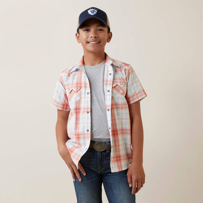 Ariat Harter Retro Fit Shirt Style 10045505 Boys Shirts from Ariat