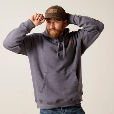 Ariat Mens Logo Hoodie Style 10046166- Premium Mens Shirts from Ariat Shop now at HAYLOFT WESTERN WEARfor Cowboy Boots, Cowboy Hats and Western Apparel