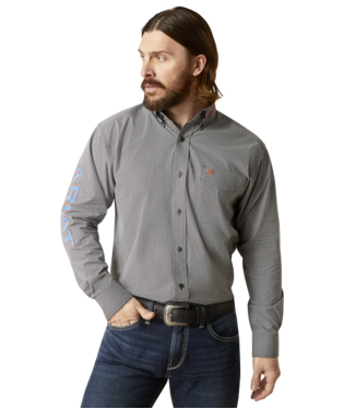 Ariat Team Whitt Logo Twill Classic Fit Shirt Style 10046325- Premium Mens Shirts from Ariat Shop now at HAYLOFT WESTERN WEARfor Cowboy Boots, Cowboy Hats and Western Apparel
