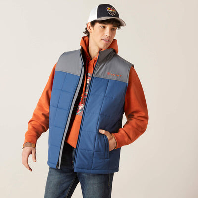 Ariat Crius Insulated Vest Style 10046732- Premium Mens Outerwear from Ariat Shop now at HAYLOFT WESTERN WEARfor Cowboy Boots, Cowboy Hats and Western Apparel