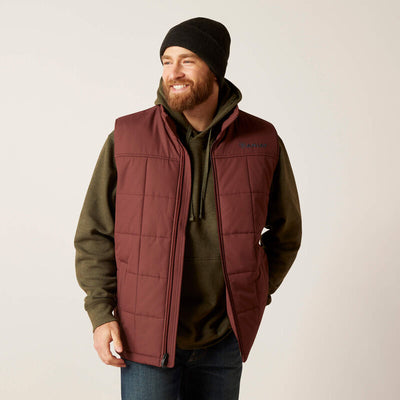 Ariat Crius Insulated Vest Style 10046737- Premium Mens Outerwear from Ariat Shop now at HAYLOFT WESTERN WEARfor Cowboy Boots, Cowboy Hats and Western Apparel
