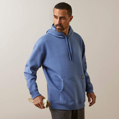 Ariat Mens Rebar Graphic Logo Hoodie Style 10046784 Mens Outerwear from Ariat