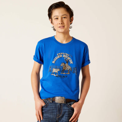 Ariat Rodeo Toys T-Shirt Style 10047652- Premium Boys Shirts from Ariat Shop now at HAYLOFT WESTERN WEARfor Cowboy Boots, Cowboy Hats and Western Apparel