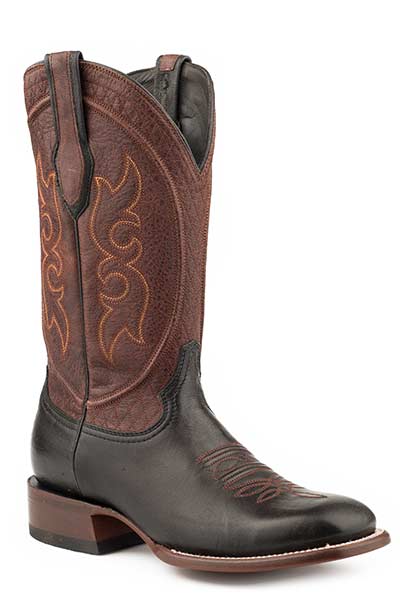 Stetson Mens Bridger Square Toe Boots Style 12-020-1850-0109 Mens Boots from Stetson Boots and Apparel