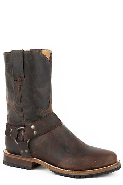 Stetson Mens Puncher Harness Boots Style 12-020-7608-0770 Mens Boots from Stetson Boots and Apparel