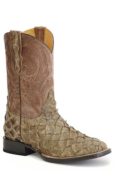 Stetson Mens Predator Pirarucu Boots Style 12-020-8818-3801 Mens Boots from Stetson Boots and Apparel