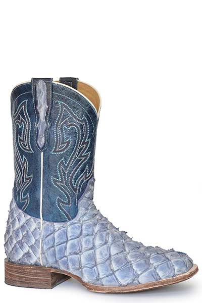 Stetson Mens Predator Pirarucu Boots Style 12-020-8818-3880 Mens Boots from Stetson Boots and Apparel