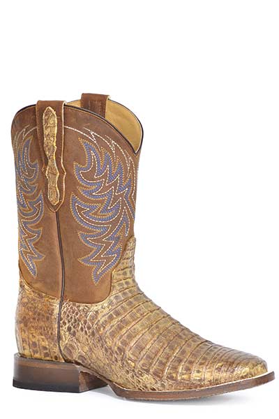 Stetson Mens Cameron Caiman Boots Style 12-020-8818-4043 Mens Boots from Stetson Boots and Apparel