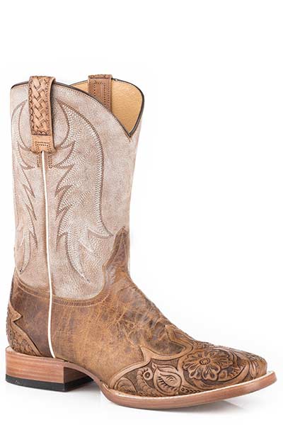 Stetson Mens Handtooled Diego Boots Style 12-020-8872-4035- Premium Mens Boots from Stetson Boots and Apparel Shop now at HAYLOFT WESTERN WEARfor Cowboy Boots, Cowboy Hats and Western Apparel