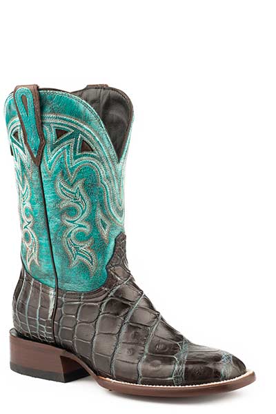 Stetson Ladies Madrid Alligator Boot Style 12-021-1852-0600- Premium Ladies Boots from Stetson Boots and Apparel Shop now at HAYLOFT WESTERN WEARfor Cowboy Boots, Cowboy Hats and Western Apparel