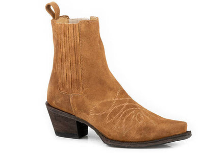 Stetson Ladies Brown Jordan Snip Toe Boot Style 12-021-5105-0365 Ladies Boots from Stetson Boots and Apparel
