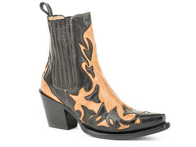 Stetson Ladies Brown Cici Snip Toe Boot Style 12-021-5105-0557 Ladies Boots from Stetson Boots and Apparel